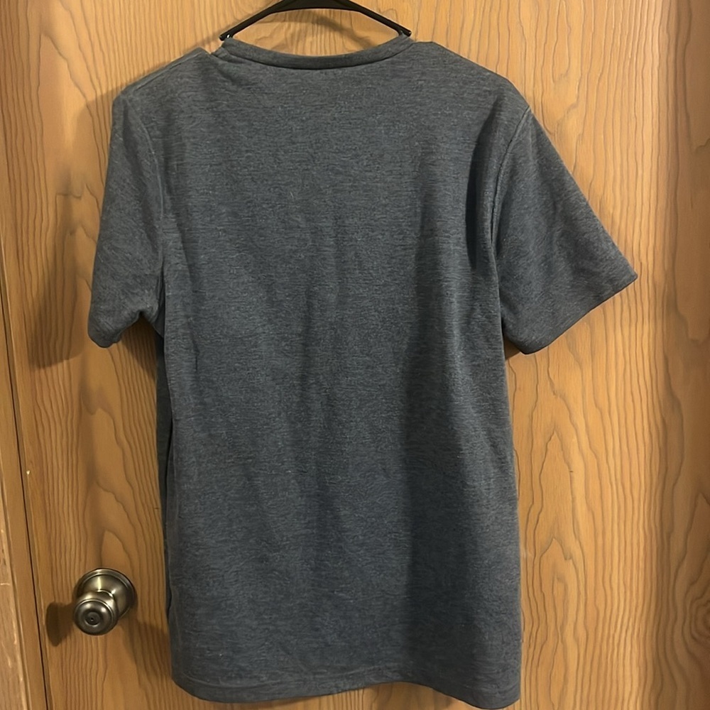 Lalabu Baby Soothing Dad Shirt Gray Short Sleeve Medium - Picture 10 of 11